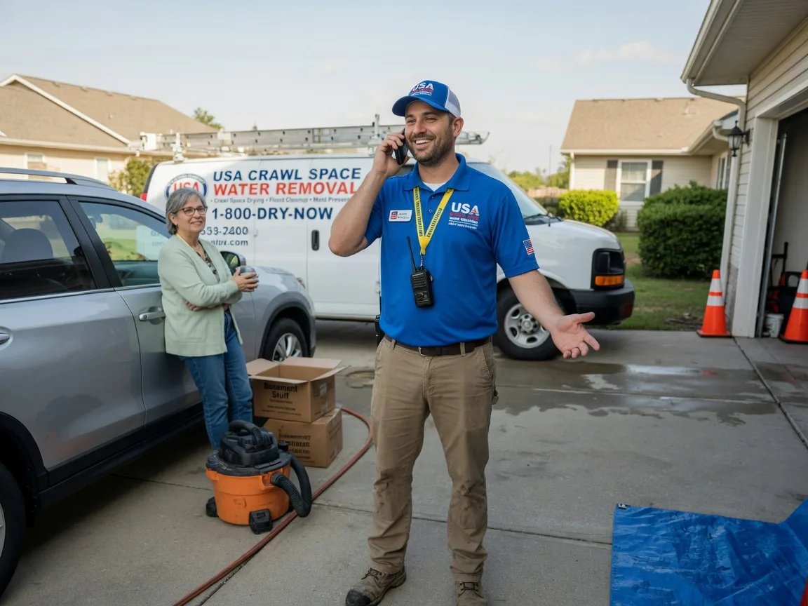 Crawl Space Water Removal Kingston Springs, TN FAQs